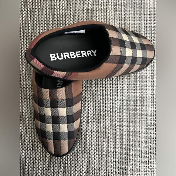 New Men's "Burberry" NORTHAVEN M Check Loafer Rubber Sole - Picture 2 of 15